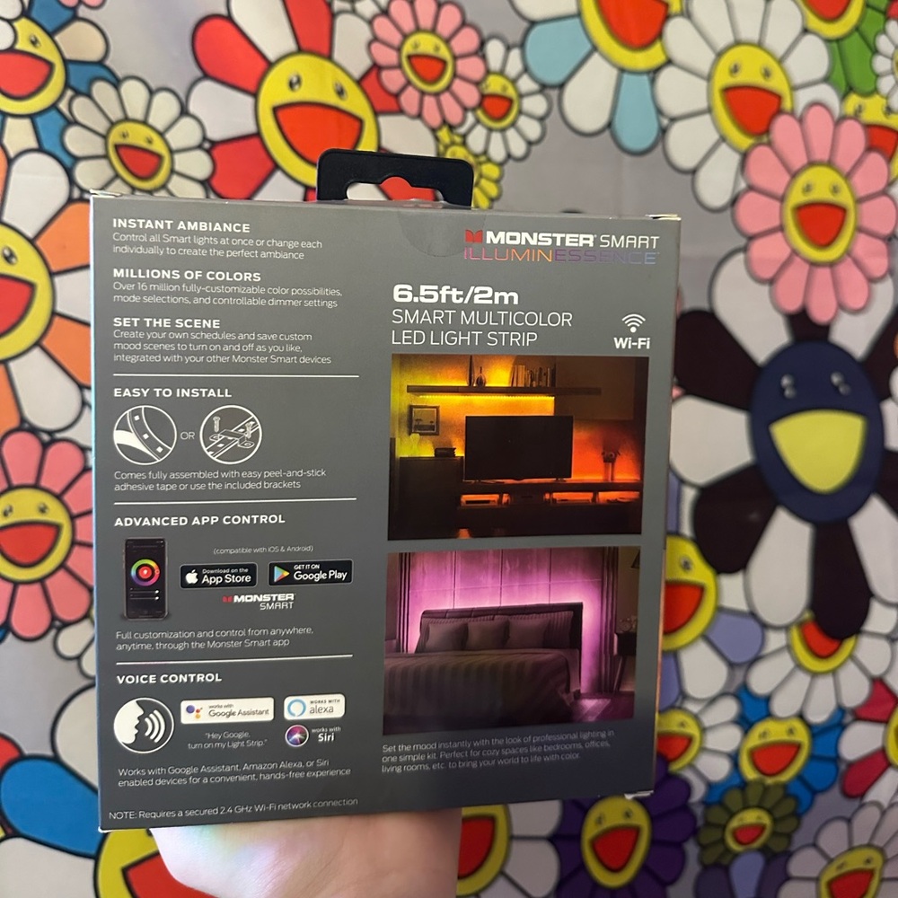 Monster Smart Multicolor LED Light Strip - Picture 2 of 3